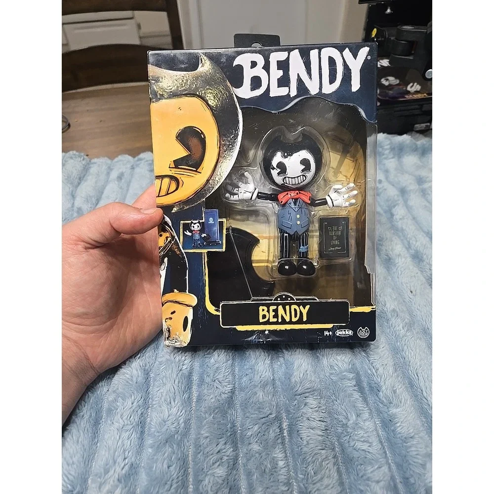 Bendy Ink Machine Figure Jakks Joey Drew Book Stand Complete New Box